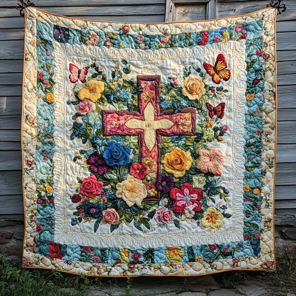 Sommerfugle Haven Kunst Quilt Ophæng NCU0NT2304
