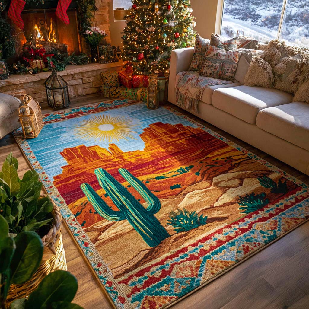 Canyon Vista Glow Area Rug NCU0XD1854