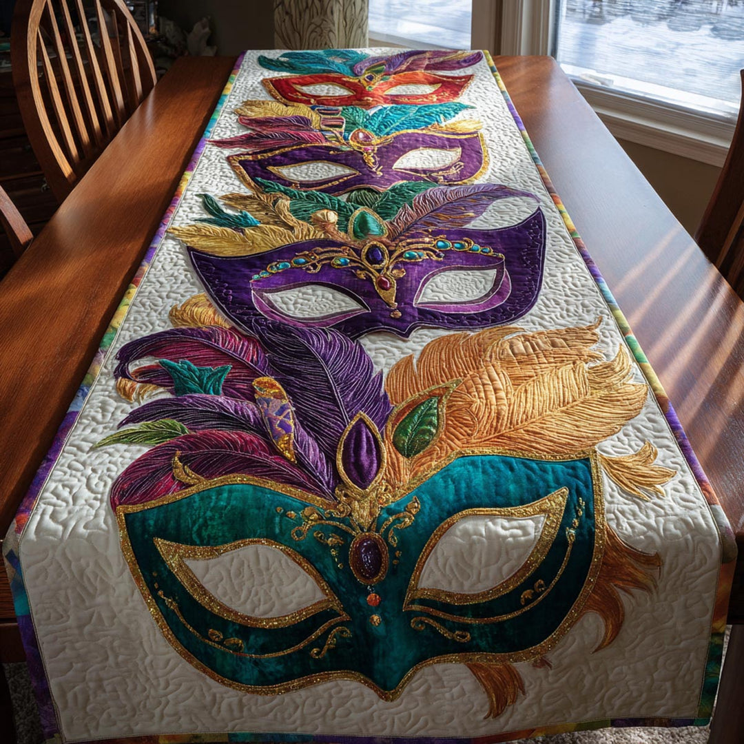 Mardi Gras Quiltet Bordløber NCU0VT372