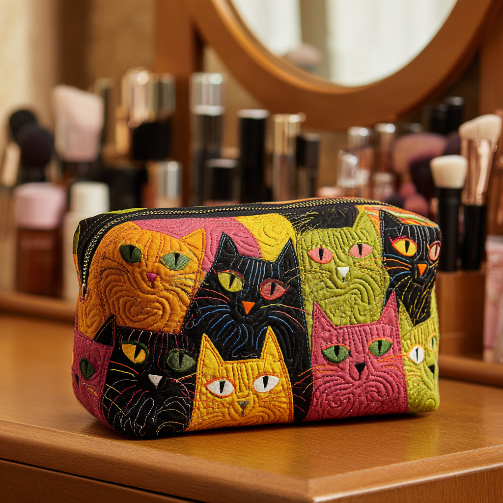 Kat Have Quilted Makeup Taske NCU0DK10143