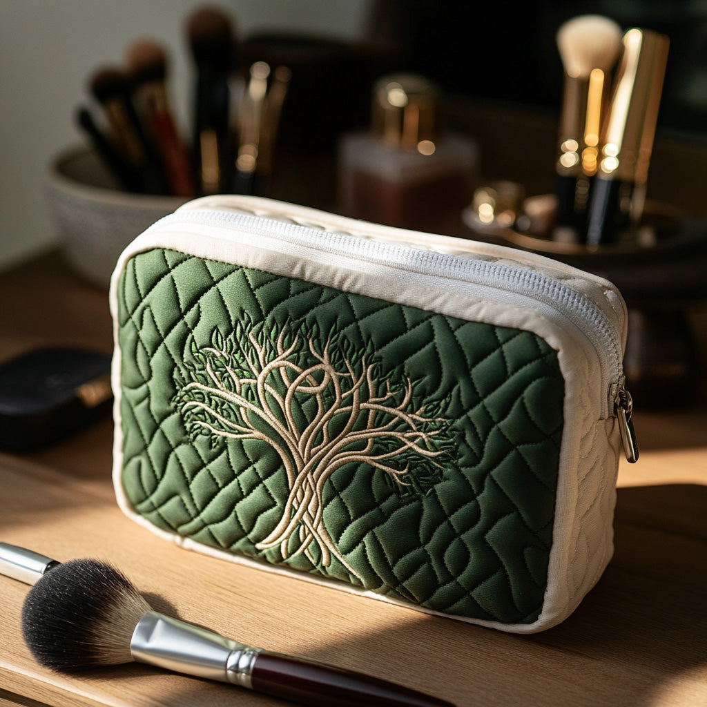 Himmelske Rødder Quilted Makeup Taske NCU0DV7893