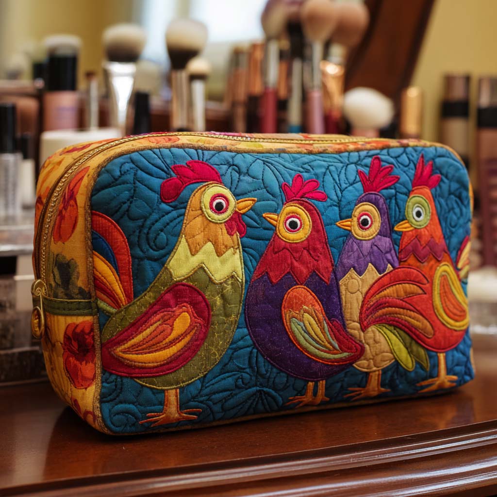Kylling Cozy Quiltet Makeup Taske NCU0NT10536