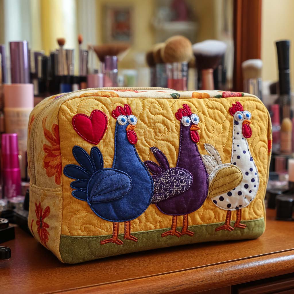 Kylling Delight Quiltet Makeup Taske NCU0NT10537
