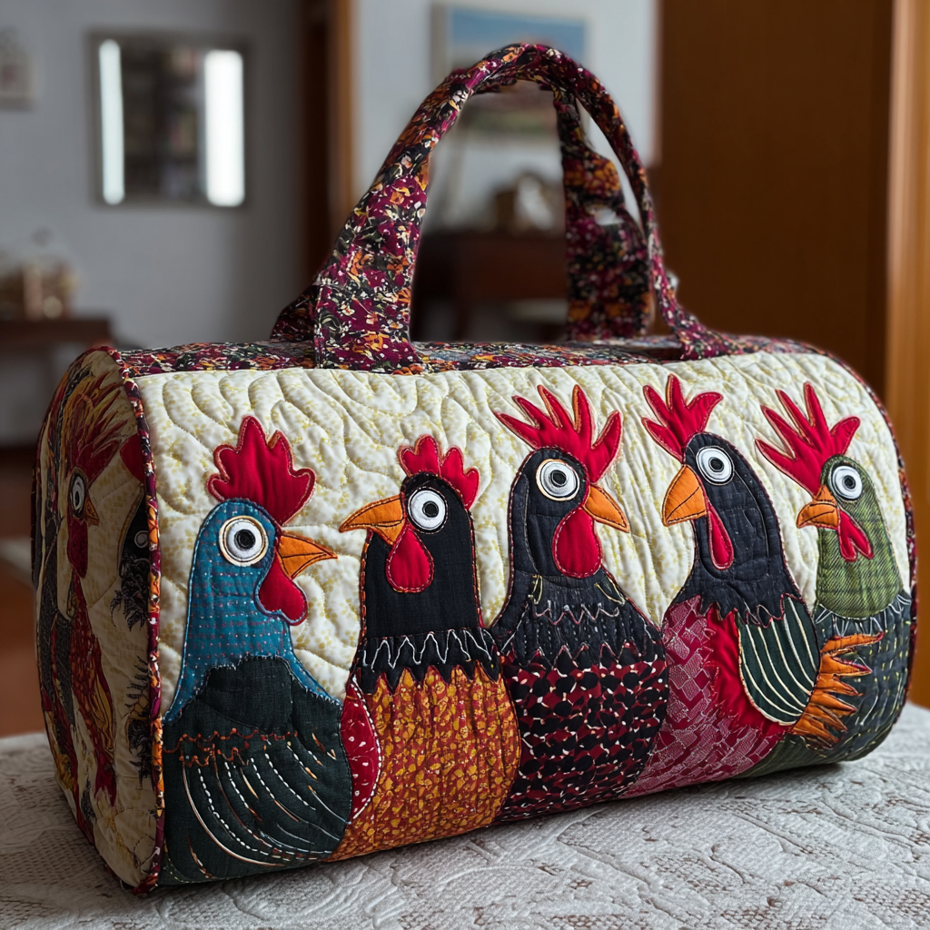 Kylling Have Quilted Duffle Bag NCU0DK9807
