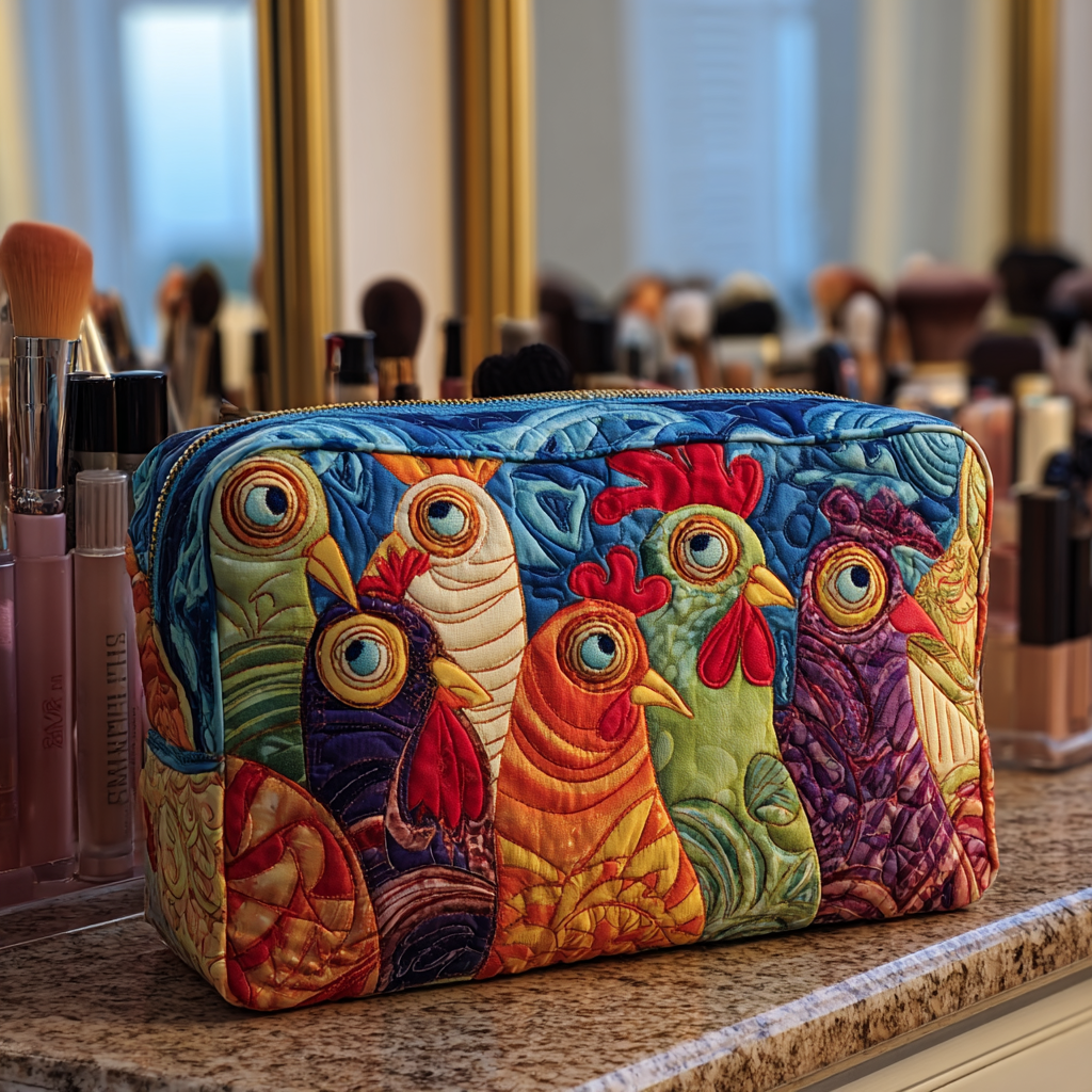 Kylling Have Quilted Makeup Taske NCU0DK10287