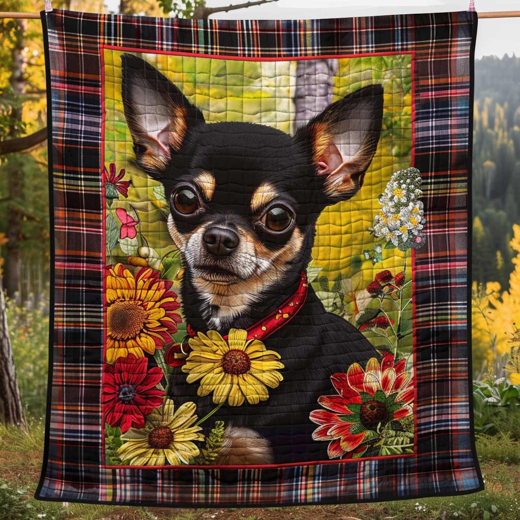 Chihuahua Have Quiltet Tæppe NCU0TH383