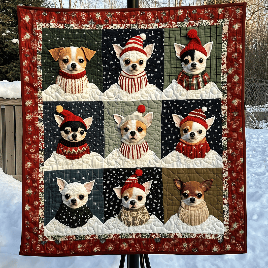 Jul Chi Charm Kunst Quilt Hængende NCU0TH1621