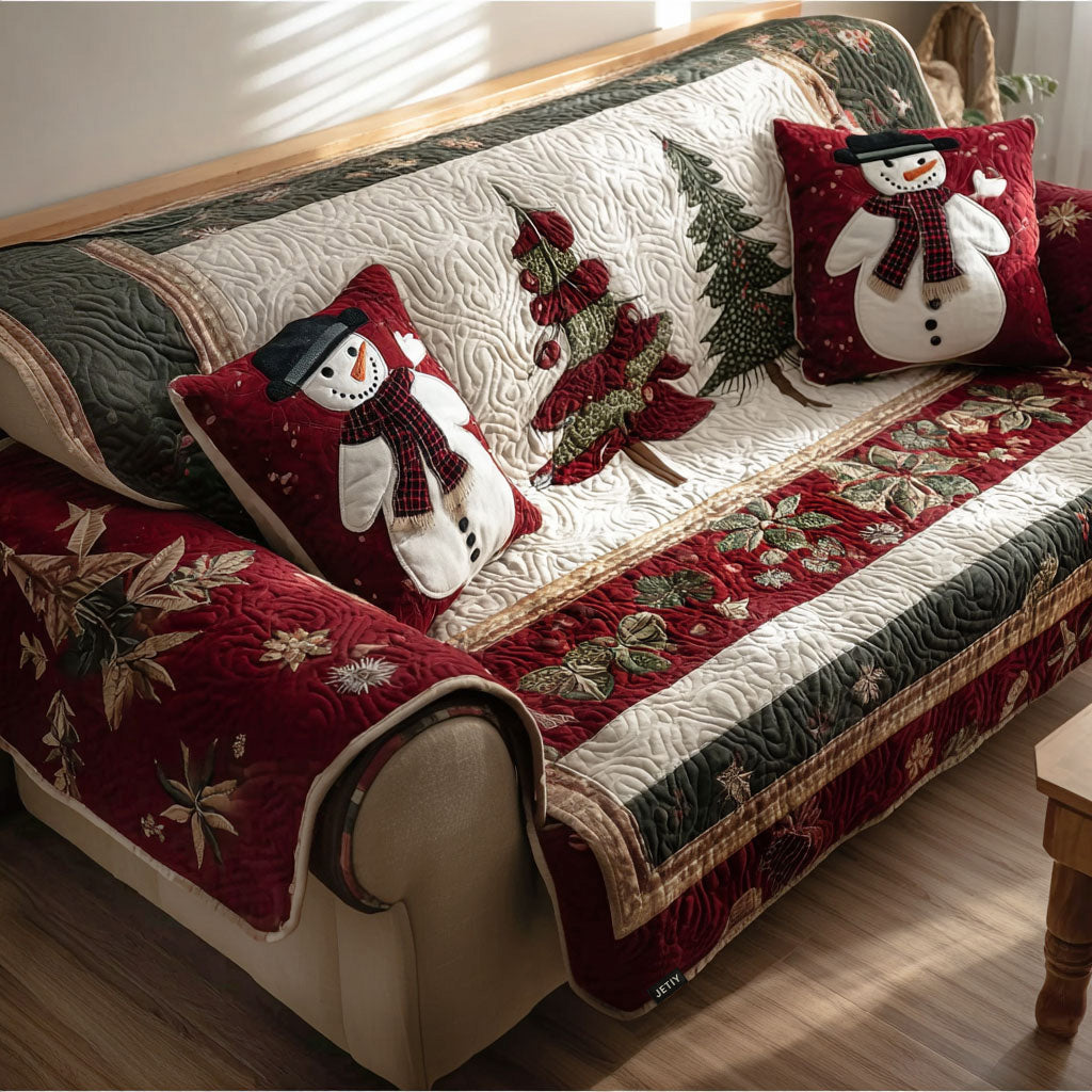 Juleaften Komfort Quilted Sofa Dække NCU0PT9668