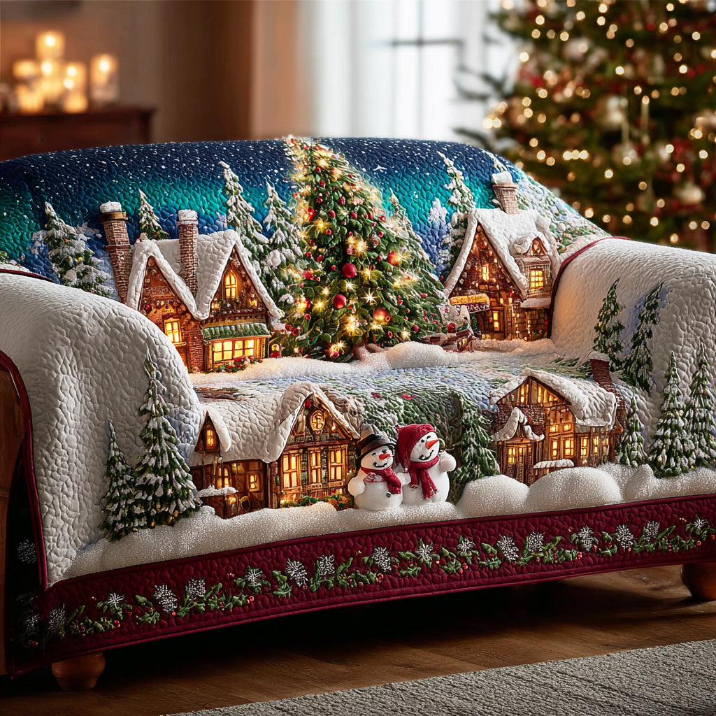Juleglød Dal Quilted Sofa Betræk NCU0TD1834