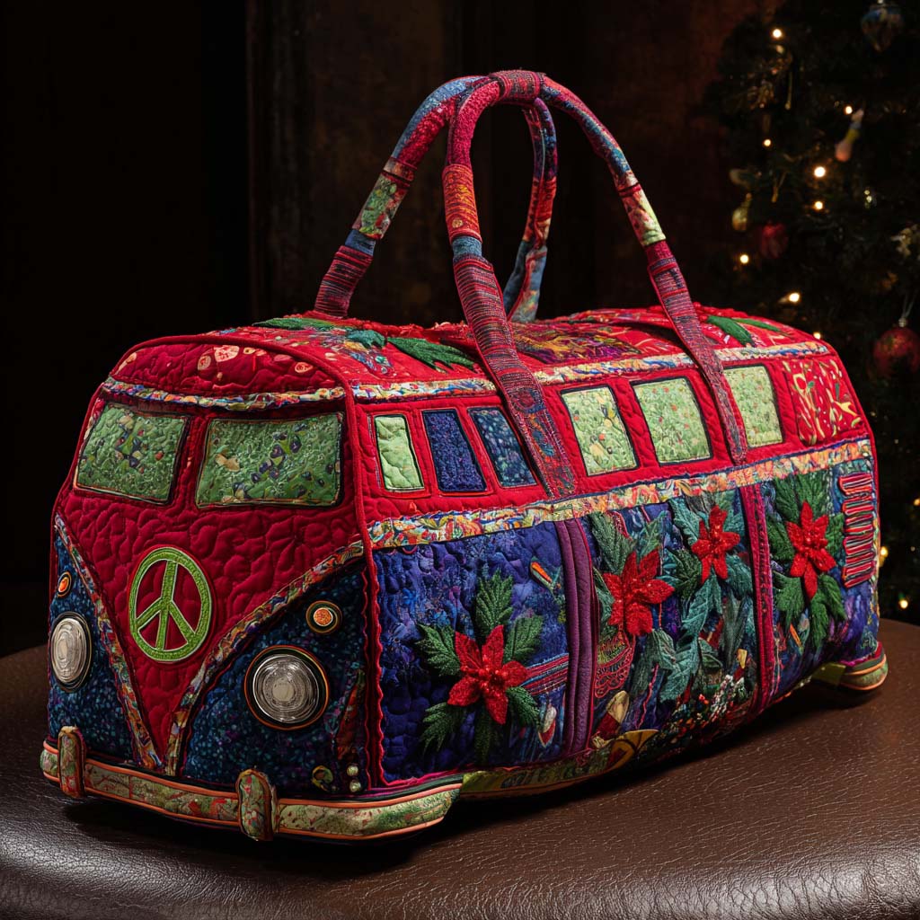 Julevejrejse Quiltet Duffle Bag NCU0NT11374
