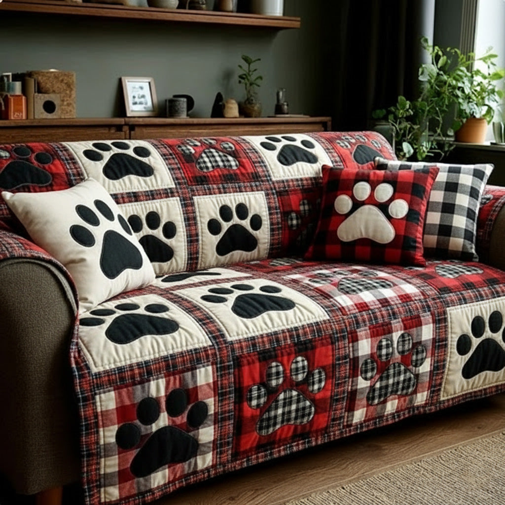 Hundepote Quilted Sofa Cover NCU0VT358