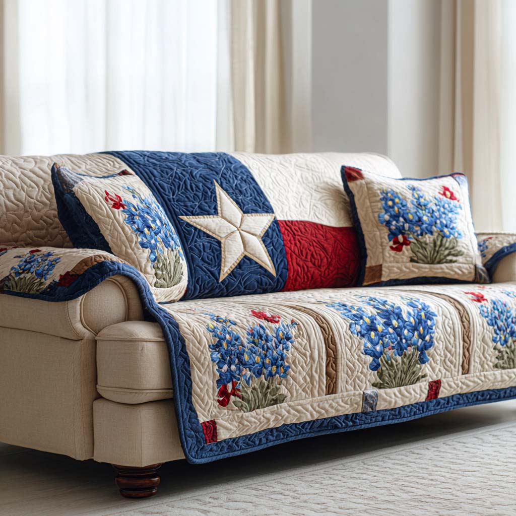 Americana Quiltet Sofa Betræk NCU0VT373