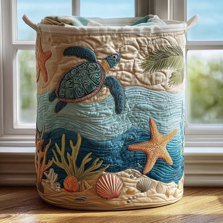 Skildpadde Quilted Vasketøjskurv NCU0QN024