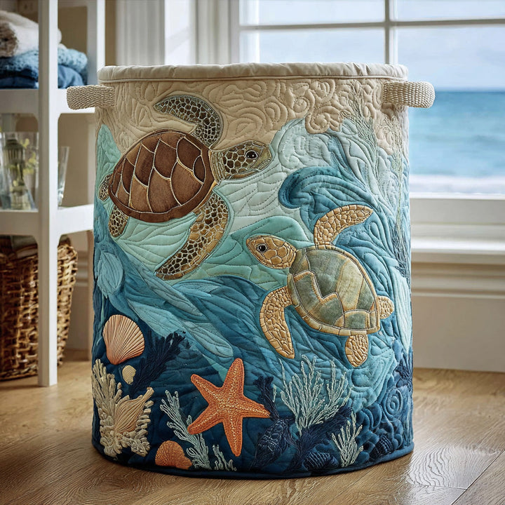 Skildpadde Quilted Vasketøjskurv NCU0QN024