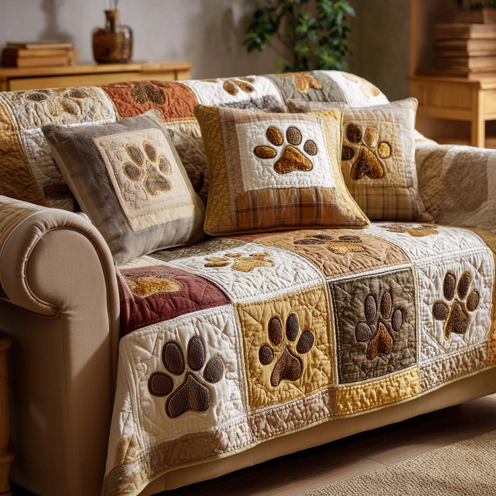 Klassisk Pote Quilted Sofa Dække NCU0NT11722