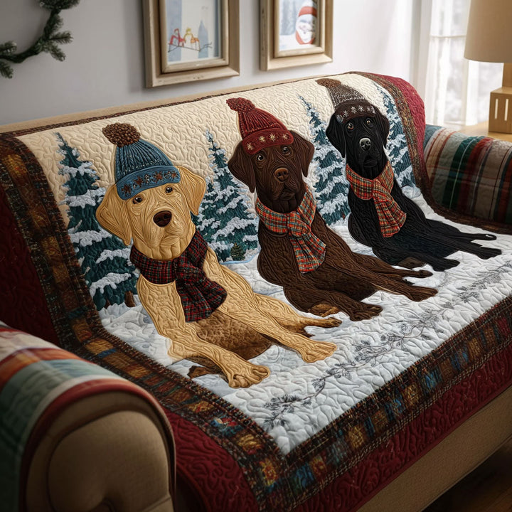 Labrador Retriever Quiltet Sofaovertræk NCU0VT339