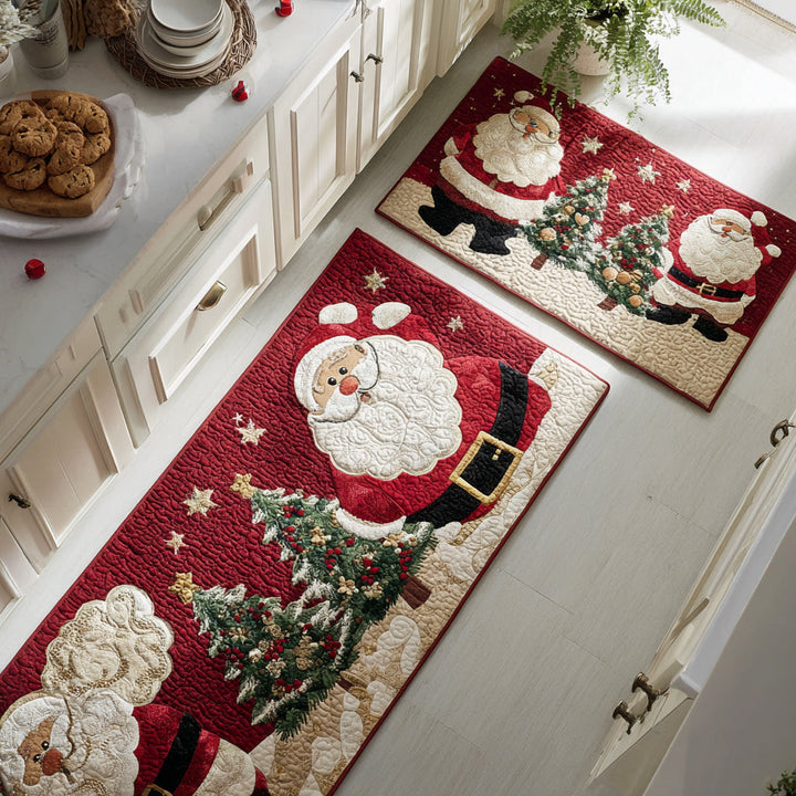Hyggeligt Santa Køkkenområde Tæppe NCU0DV8497