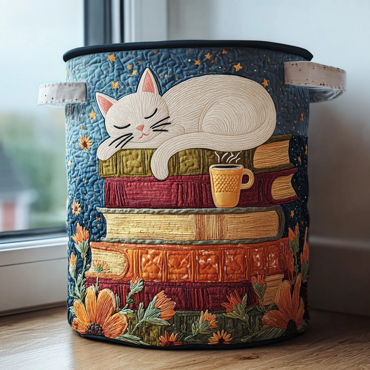 Kat Quilted Vasketøjskurv NCU0QN041