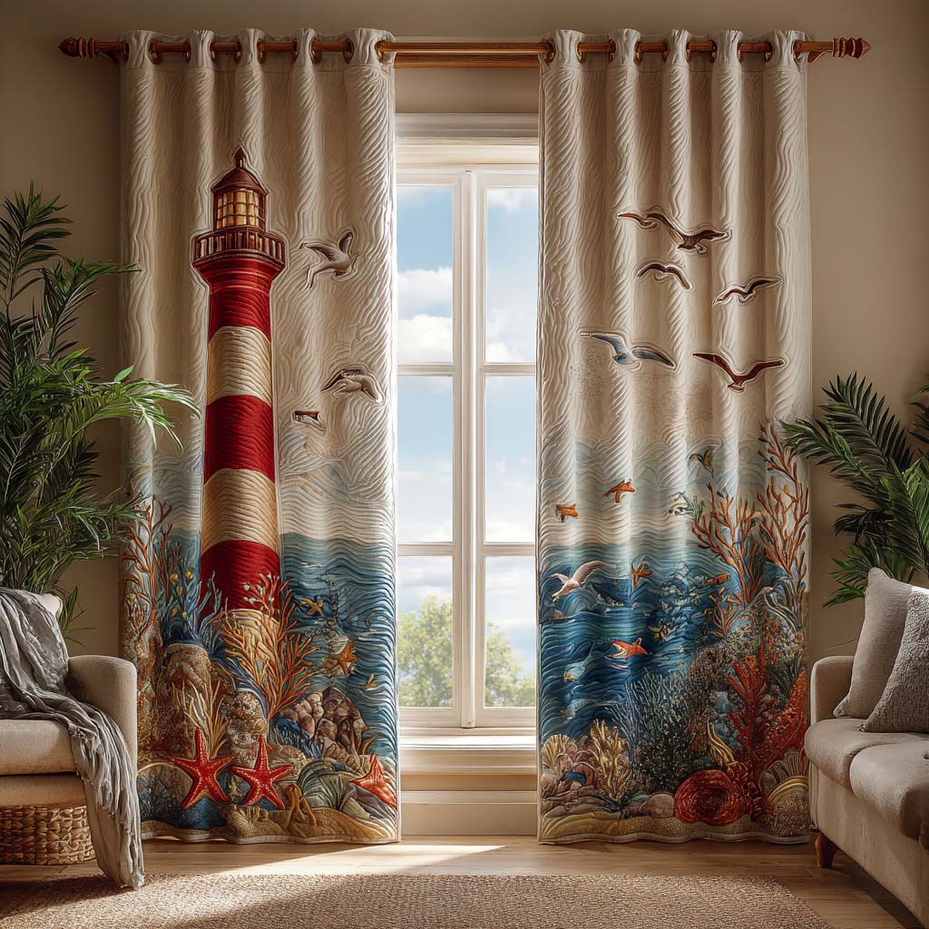 Crimson Lighthouse Quiltede Gardiner NCU0HH1772