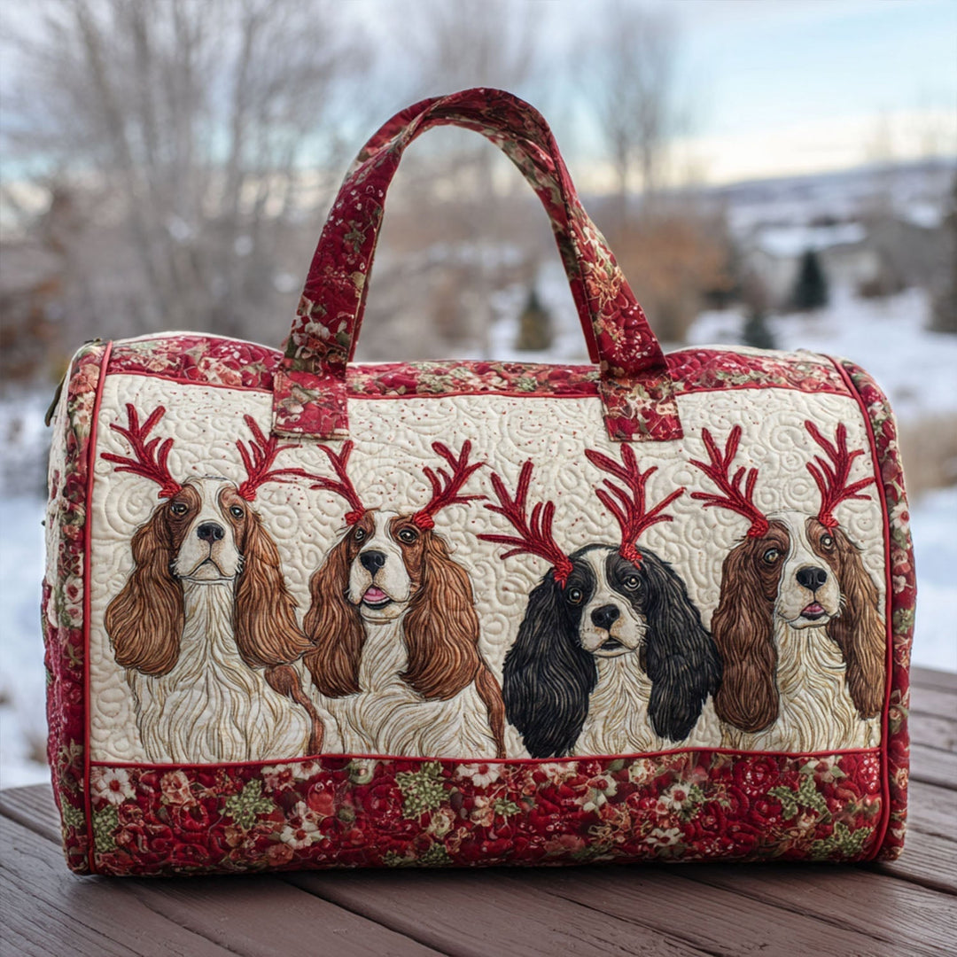 Nysgerrige ører quiltet duffel taske NCU0PT9327