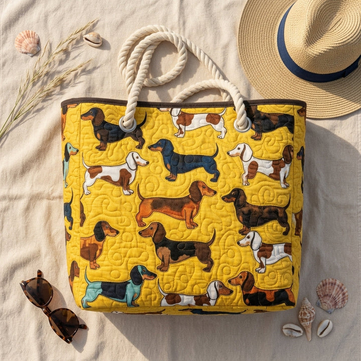 Strandtaske - Dachshund