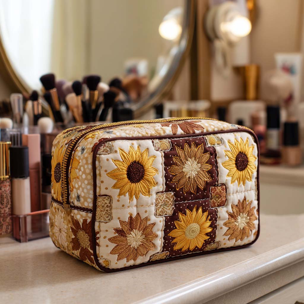 Daglig Solskin Quiltet Makeup Taske NCU0NT10229