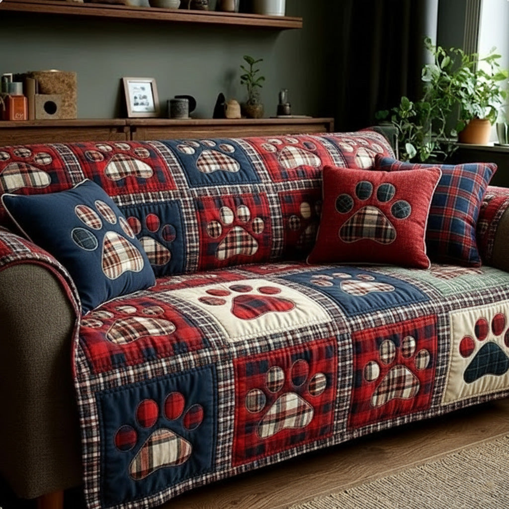 Hundepote Quilted Sofa Cover NCU0VT358