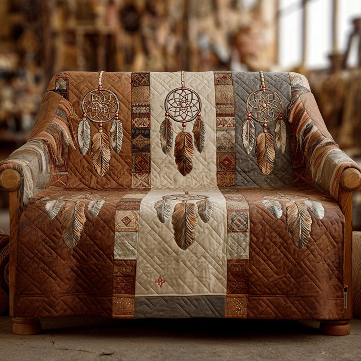 Ørken Kaleidoskop Quiltet Sofa Betræk NCU0PT11192
