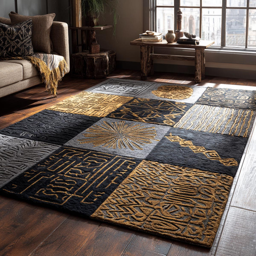 Desert Rhythm Area Rug NCU0DV9655