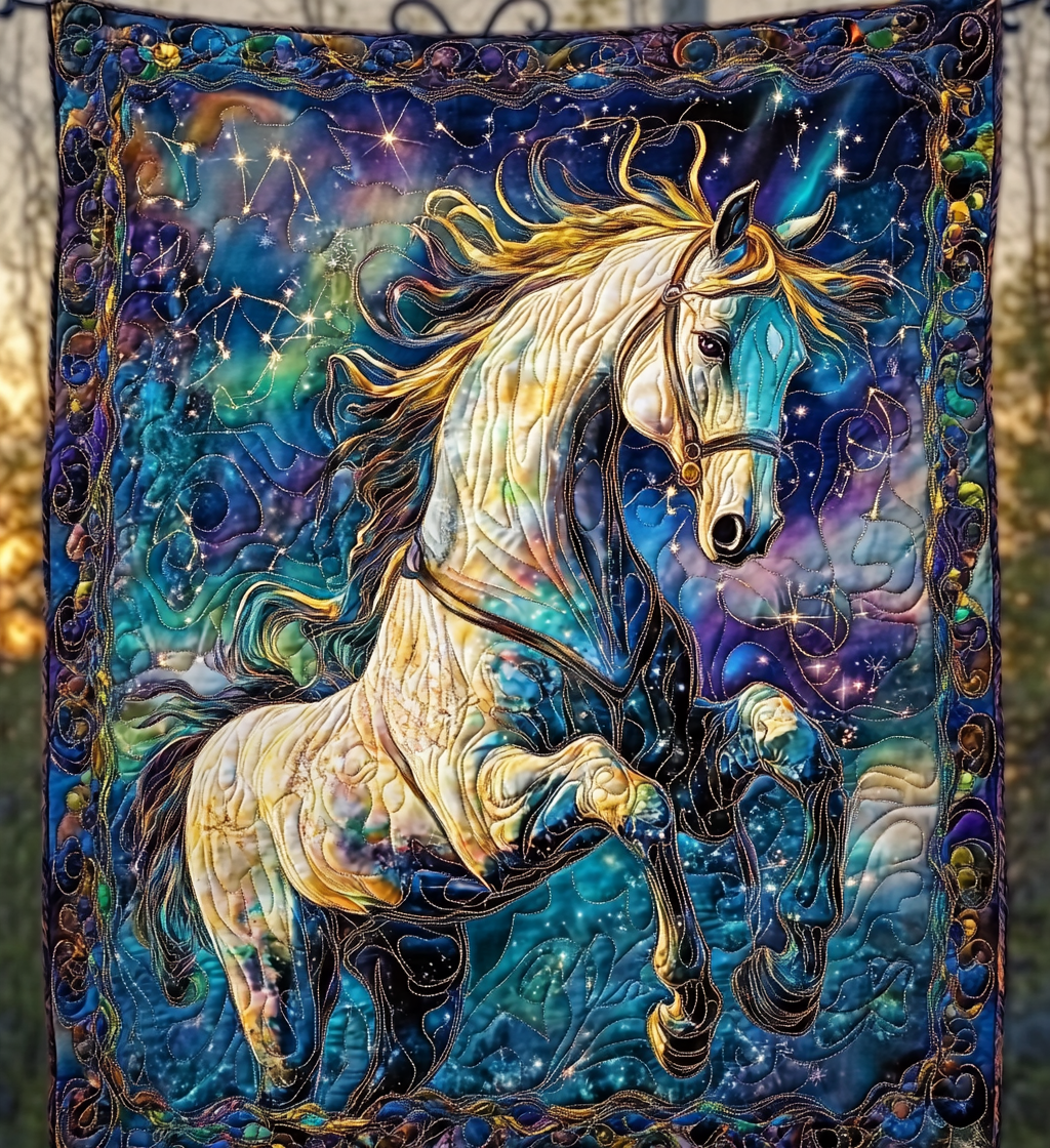 Guddommelig Hestekunst Quilt Ophæng NCU0DV864