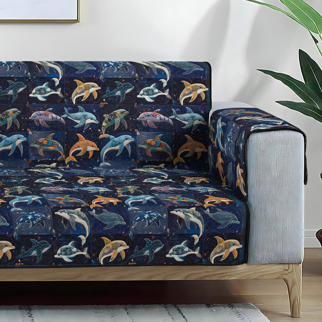 Delfin Drømme Polstret Sofa Dække NCU0PT1379