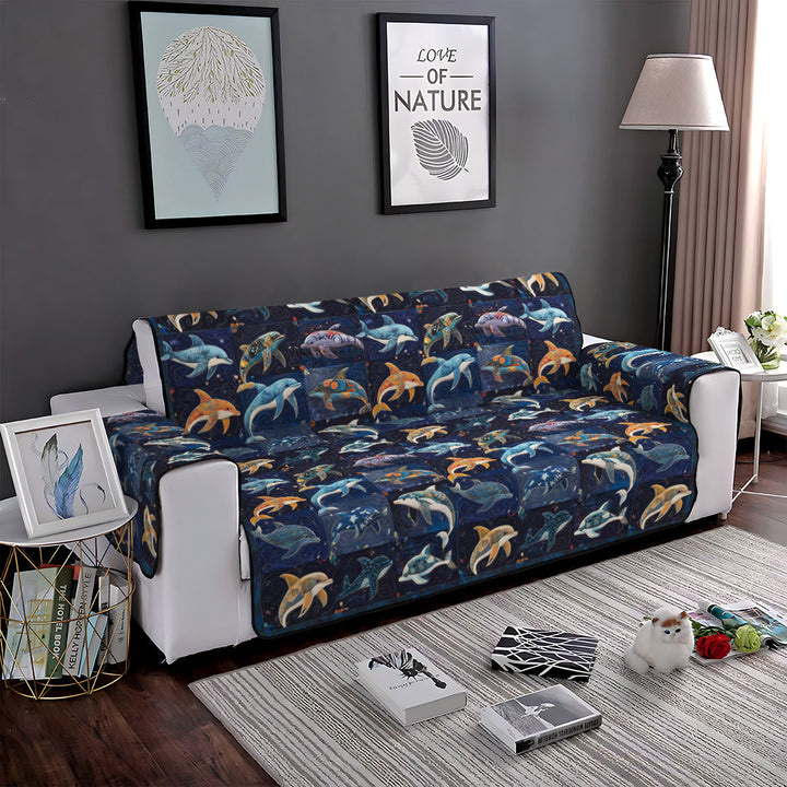 Delfin Drømme Polstret Sofa Dække NCU0PT1379