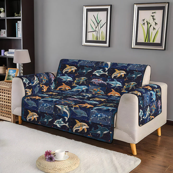 Delfin Drømme Polstret Sofa Dække NCU0PT1379