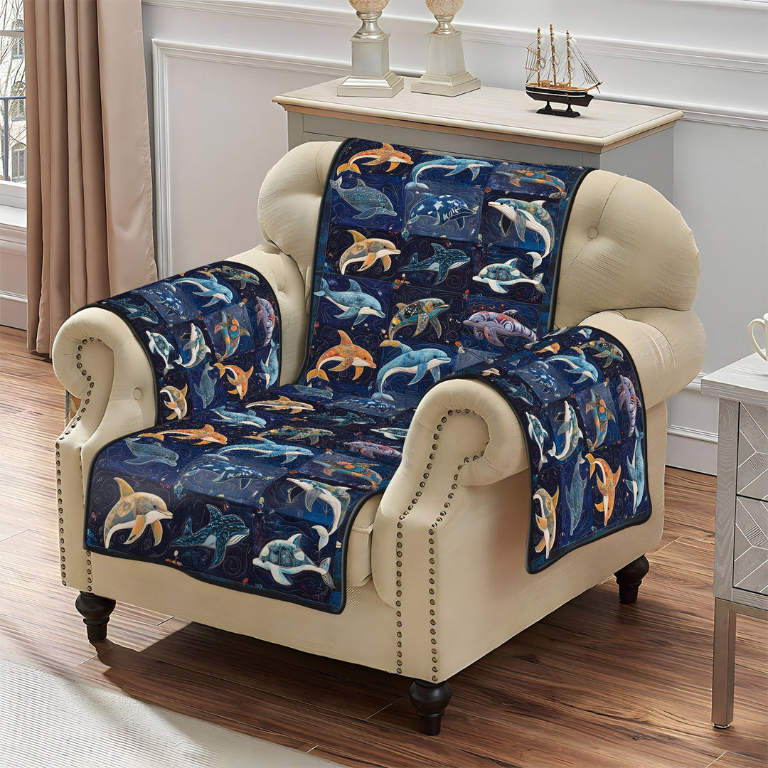 Delfin Drømme Polstret Sofa Dække NCU0PT1379