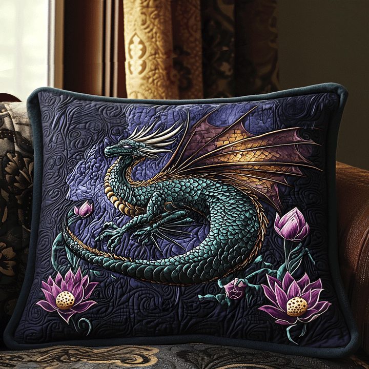 Dragon Realm Quiltet Sengelinned Pudevar NCU0DV6469