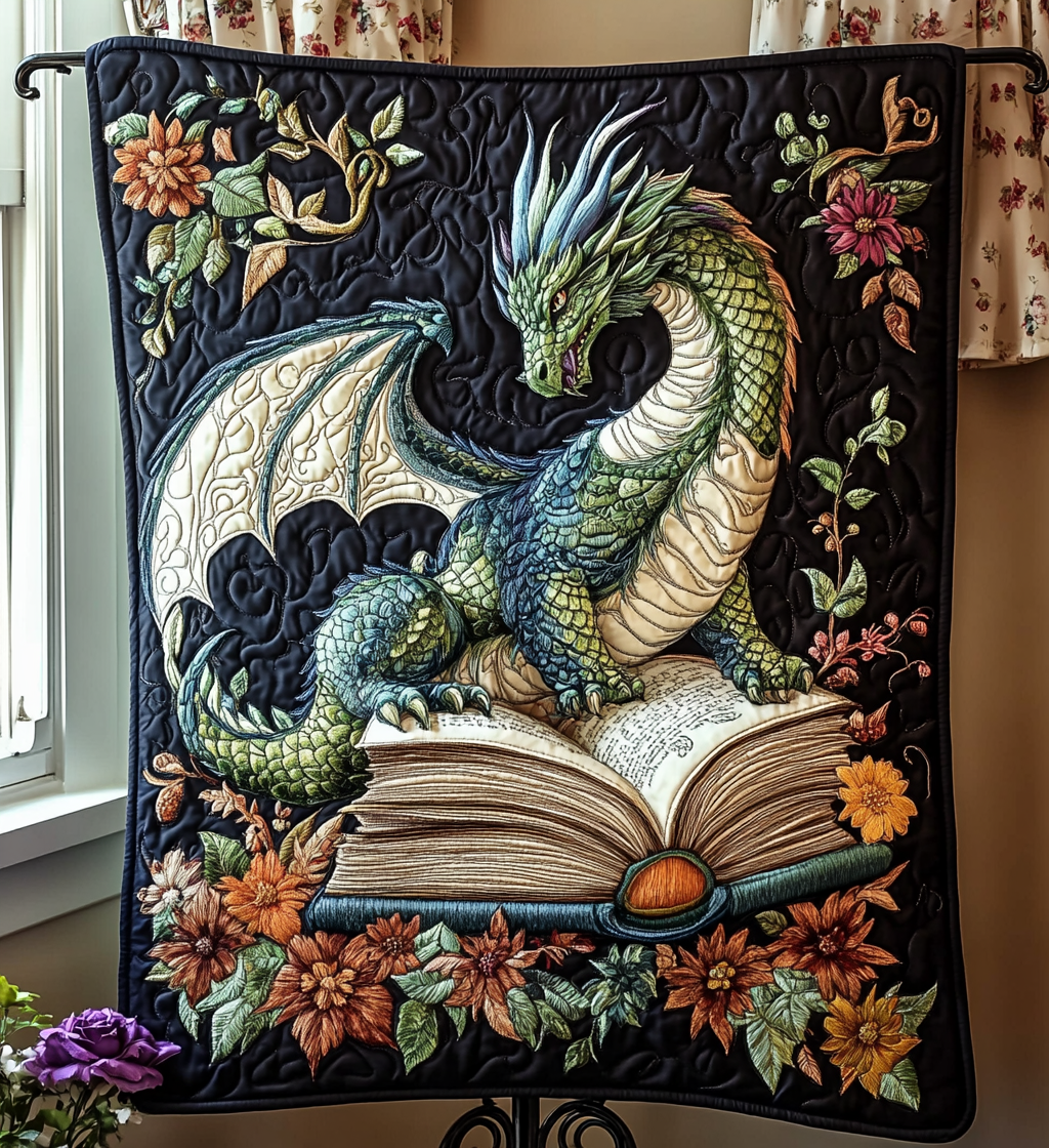 Dragon Realm Quiltet Tæppe NCU0DV542