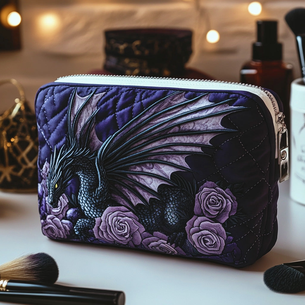 Dragon Blossom Quiltet Makeup Taske NCU0DV7744