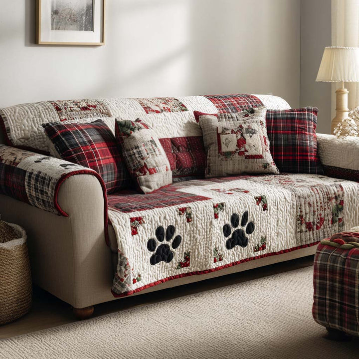 Drømmende Poter Quilted Sofa Dække NCU0NT11188