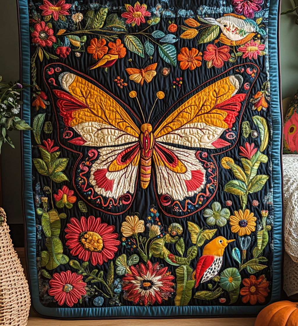 Fortryllet Have Kunst Quilt Vægophæng NCU0DV797