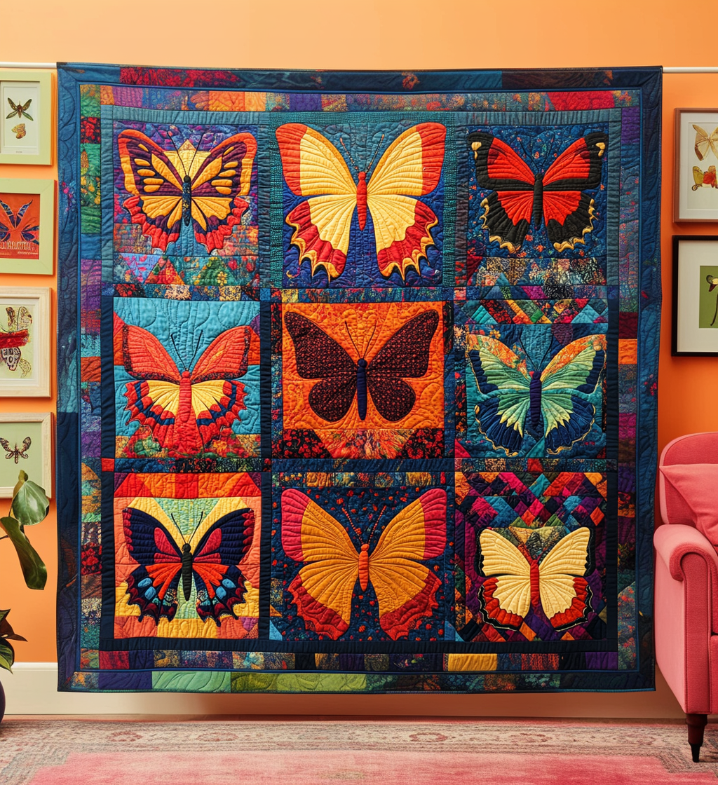 Fortryllede Vinger Kunst Quilt Ophæng NCU0DV790