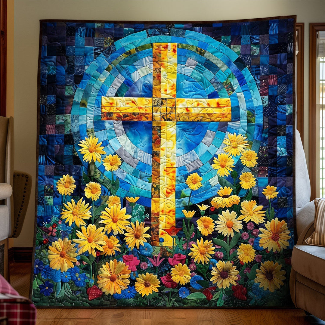 Evig Blomstring Kunst Quilt Vægophæng NCU0TH1555