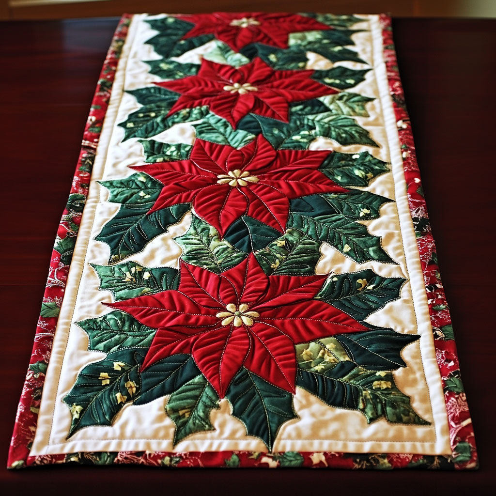 Evergreen Bliss Quiltet Bordløber NCU0PT1488