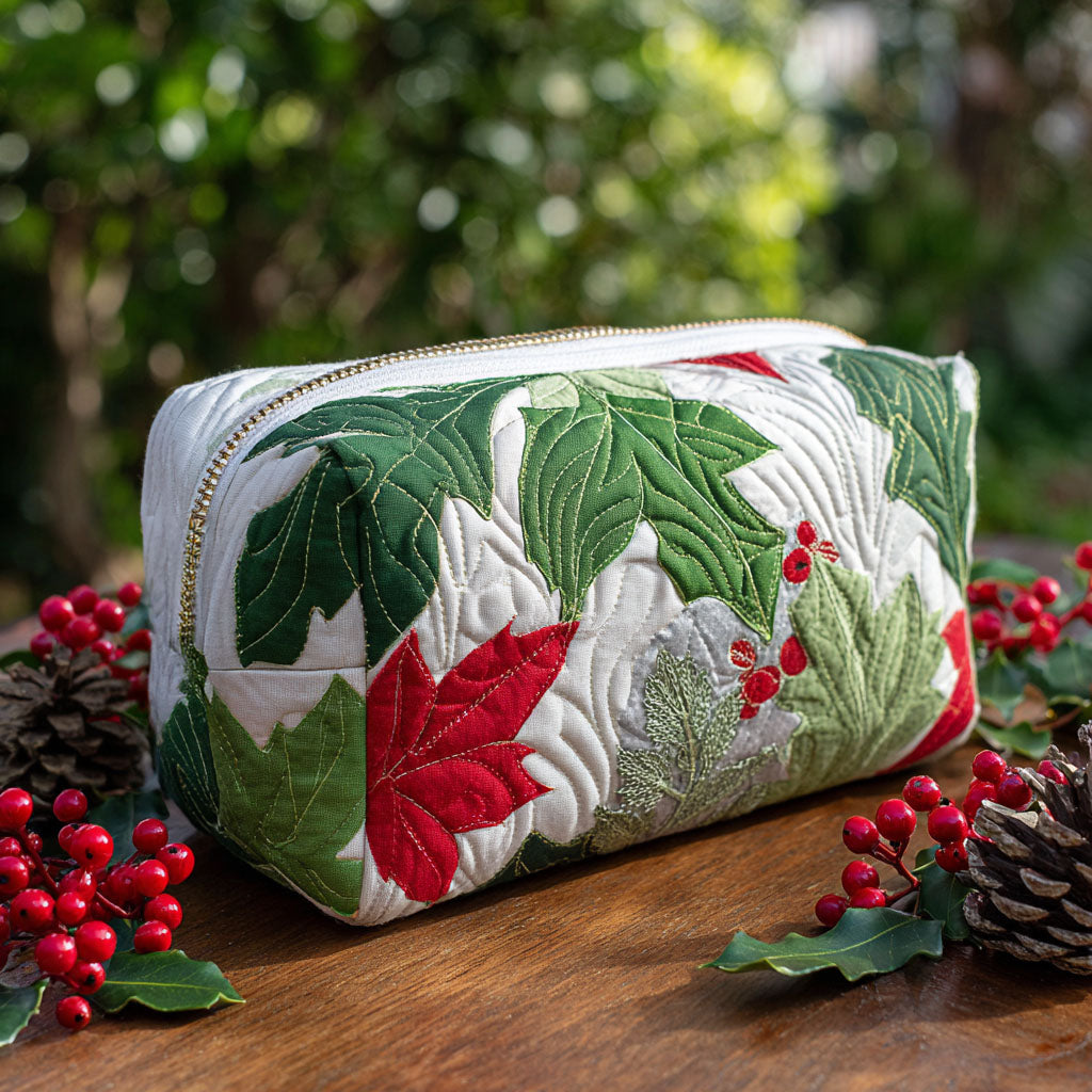 Evergreen Spirit Quiltet Makeup Taske NCU0PT9188