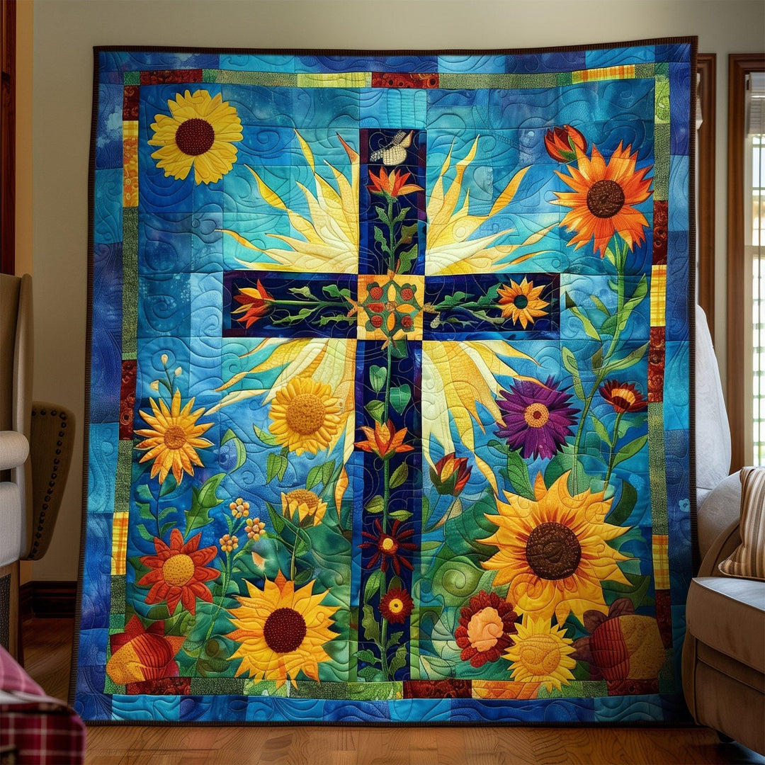 Trofast Blomster Kunst Quilt Hængende NCU0TH1556