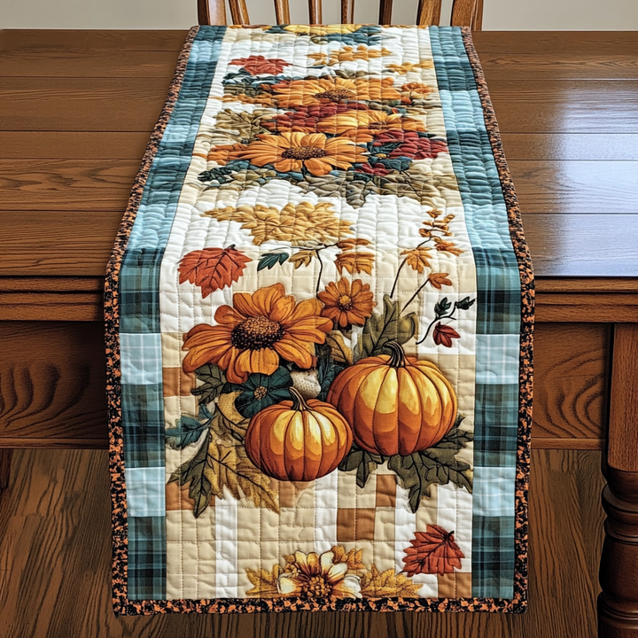 Efterårs Quilted Bordløber NCU0VT36
