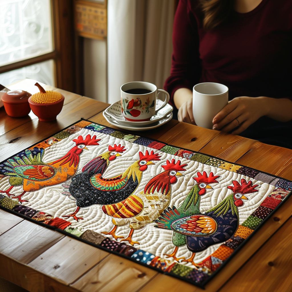 Landhus Flock Quilted Bordskåner NCU0TH601