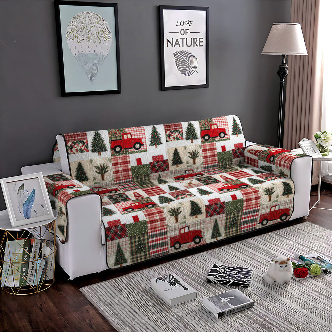 Festlig Evergreen Quilted Sofa Dække NCU0PT954