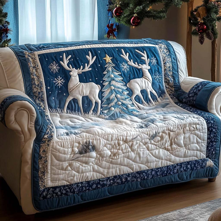 Festlig Magisk Quilted Sofa Dække NCU0NT11044