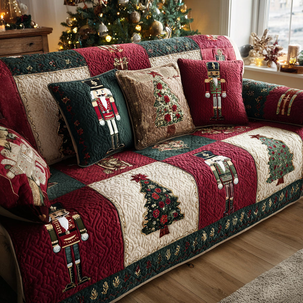 Festlig Sentinel Quilted Sofa Dække NCU0TV1134