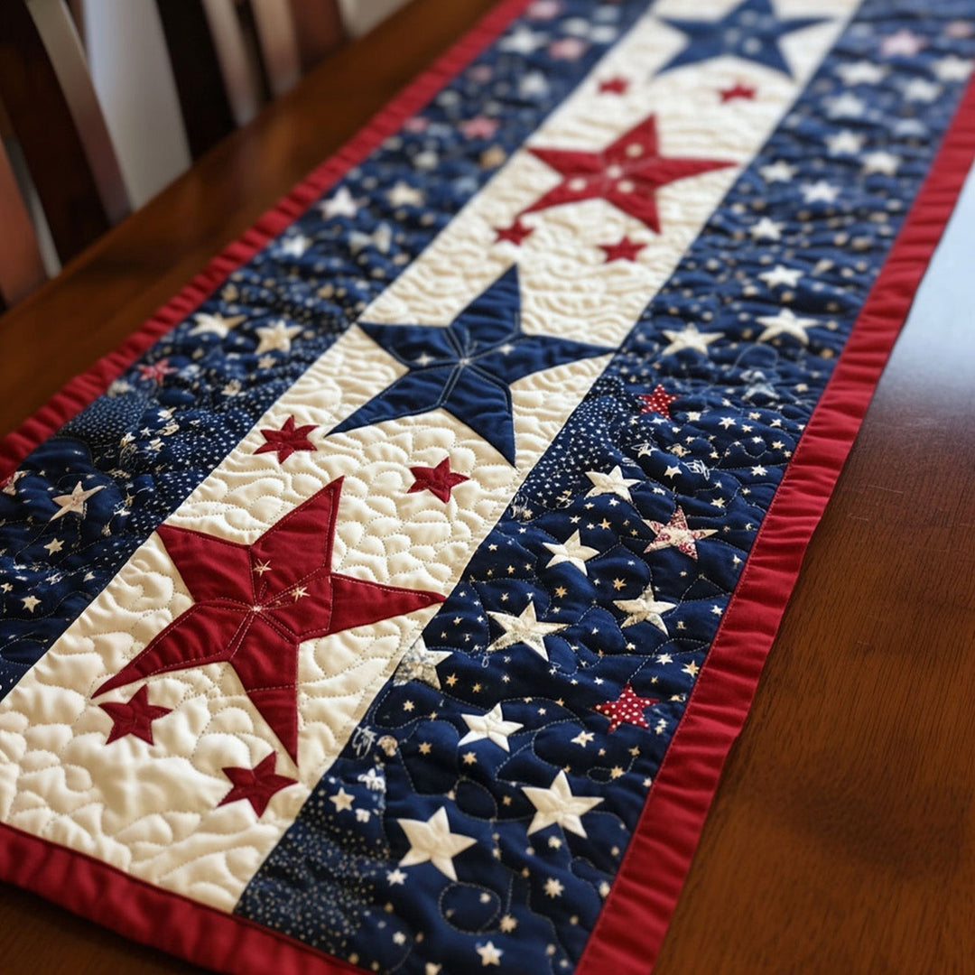 Kraftstjerner Quilted Bordløber NCU0PT5194